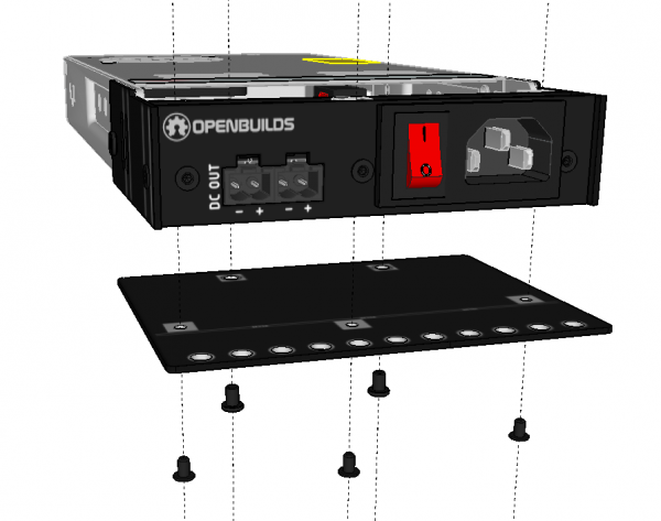 24V Meanwell Power Supply Bundle - OpenBuilds Part Store