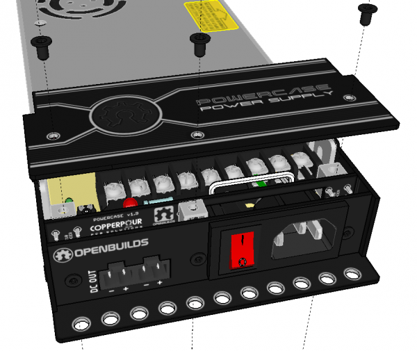 OpenBuilds 24V Meanwell Power Supply Bundle